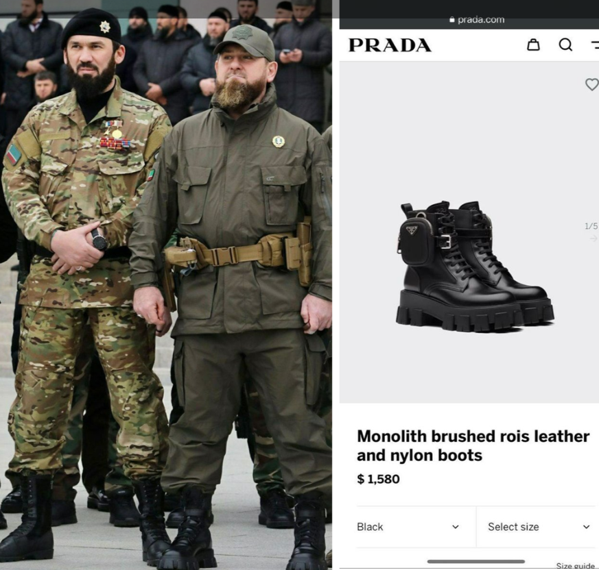 Кадиров у жіночих черевиках Prada зганьбився в мережі (ФОТО) - фото 2