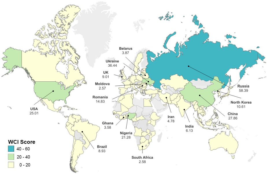 Глобальний індекс кіберзлочинності: Україна серед лідерів за найбільшими загрозами - фото 2