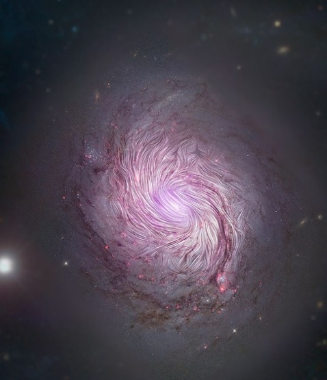 Вченим з NASA вдалося показати магнітне поле галактики: як воно виглядає (ФОТО) - фото 2