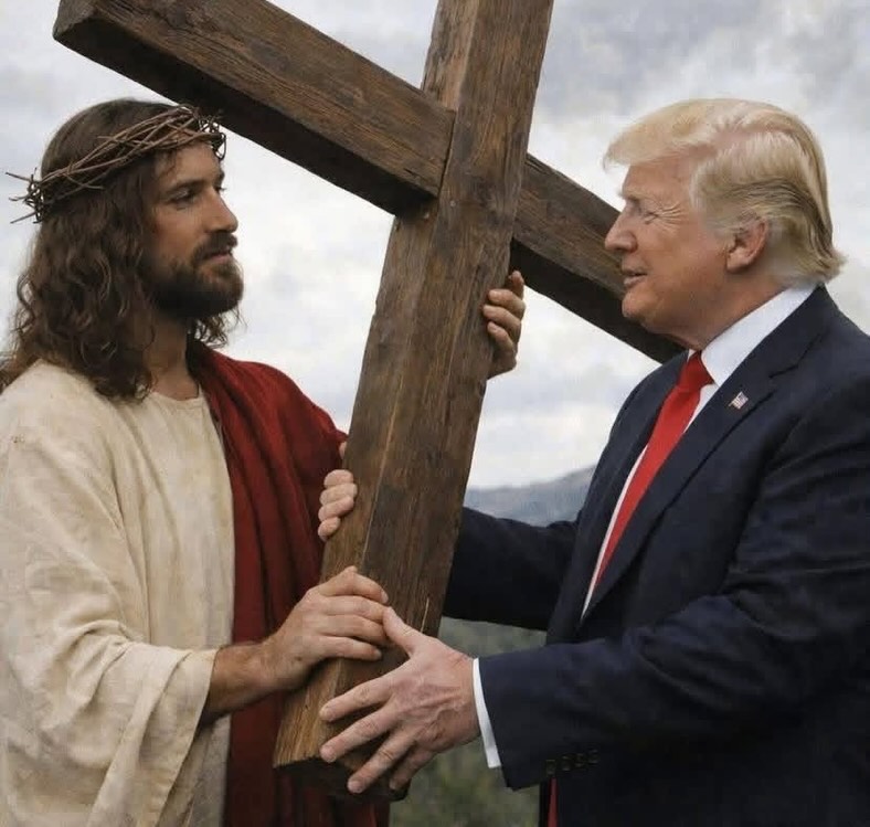 Світовий флешмоб: Трамп став героєм пародій після отримання медалі від лідерки венесуельської опозиції - фото 2 Світовий флешмоб: Трамп став героєм пародій після отримання медалі від лідерки венесуельської опозиції - фото 2