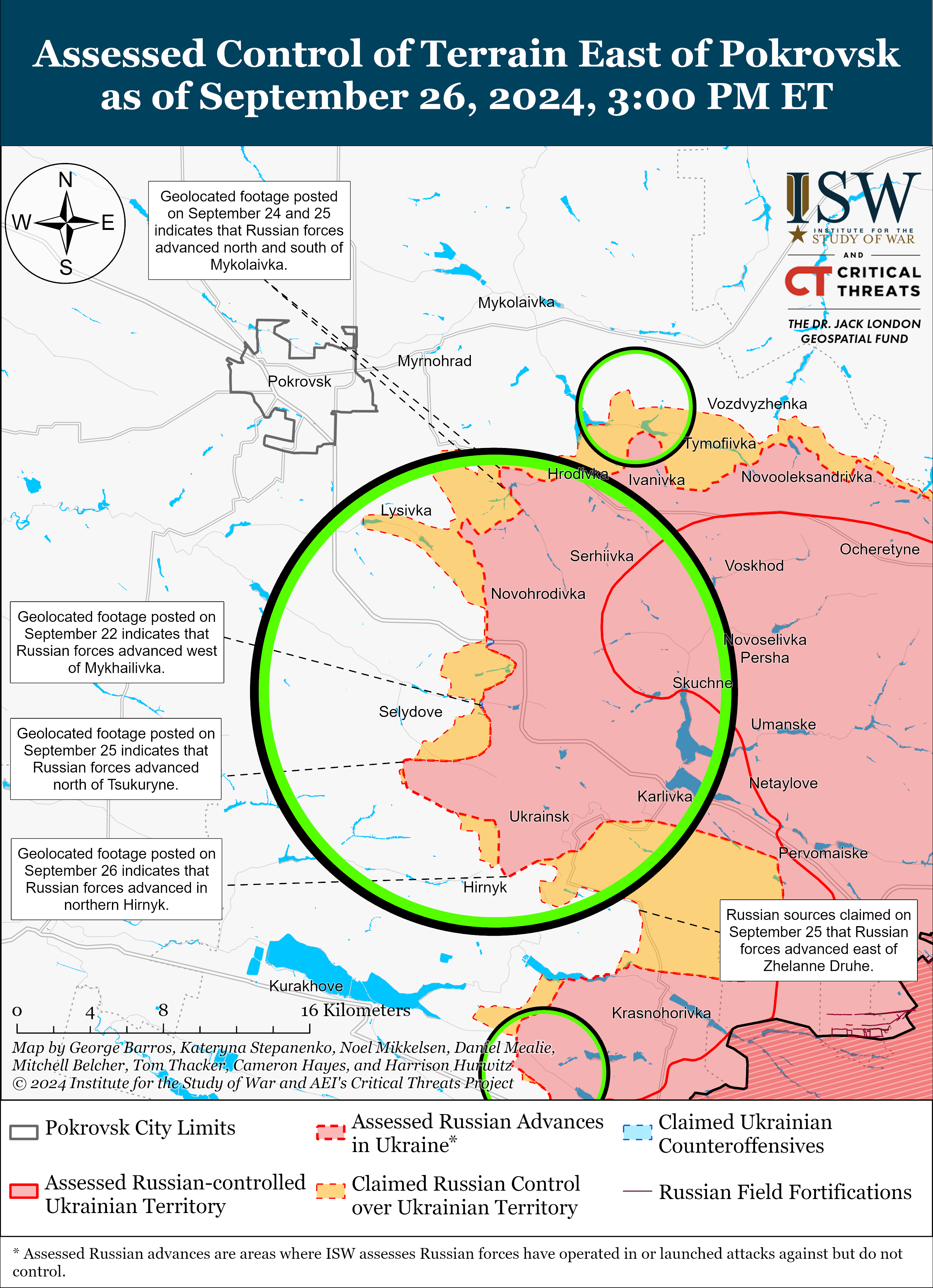 Є нове просування росіян на гарячій ділянці фронту: карти ISW - фото 3