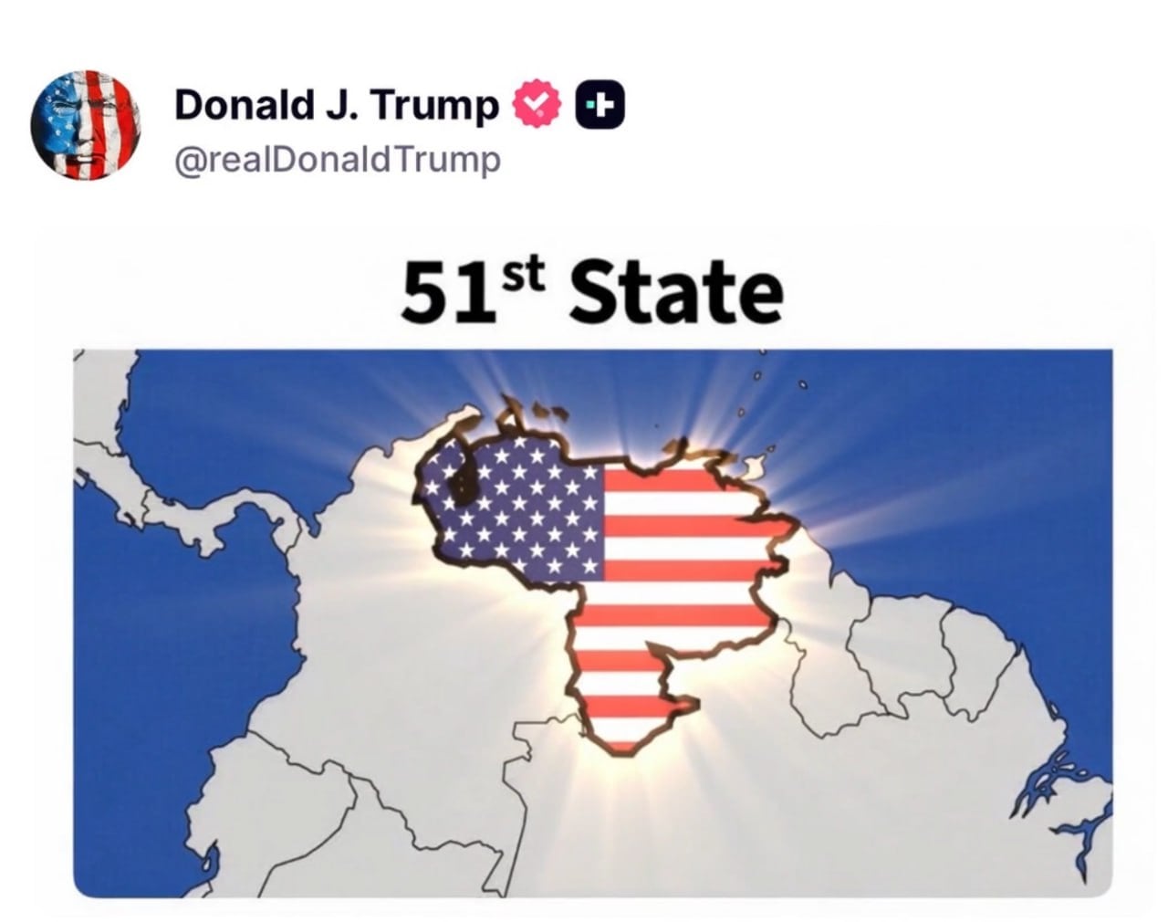Трамп показал на карте ”51-й штат” США (ФОТО) - фото 2 Трамп показал на карте ”51-й штат” США (ФОТО) - фото 2