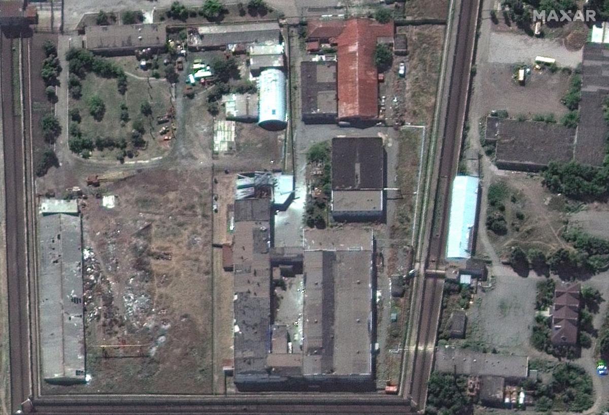 Появились спутниковые снимки колонии в Еленовке: кто стоит за массовой гибелью людей - фото 3