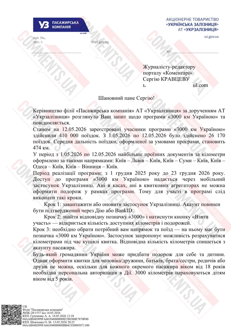 Програма ”3000 км Україною” б’є рекорди: Укрзалізниця розкрила масштаби популярної ініціативи - фото 2