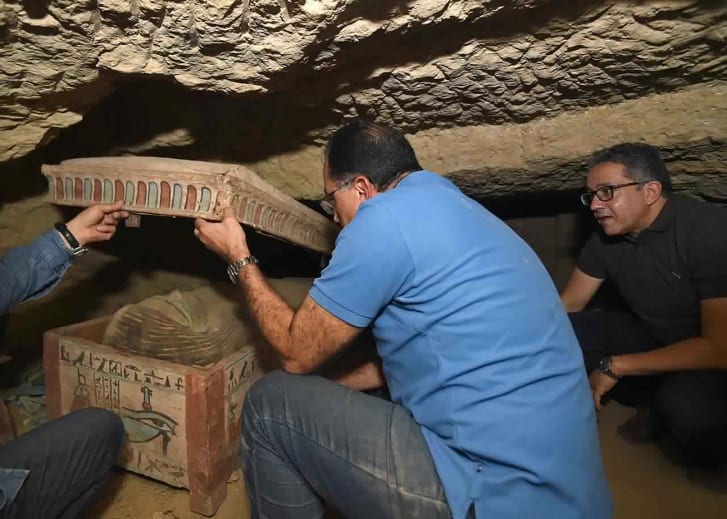 Фотофакт: археологи раскопали огромное количество древних саркофагов в Египте - фото 3