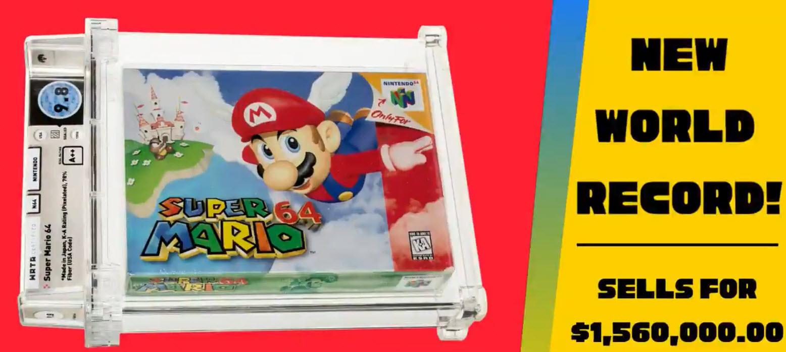 В США картридж c Super Mario продали за свыше полутора миллиона долларов (ФОТО) - фото 2