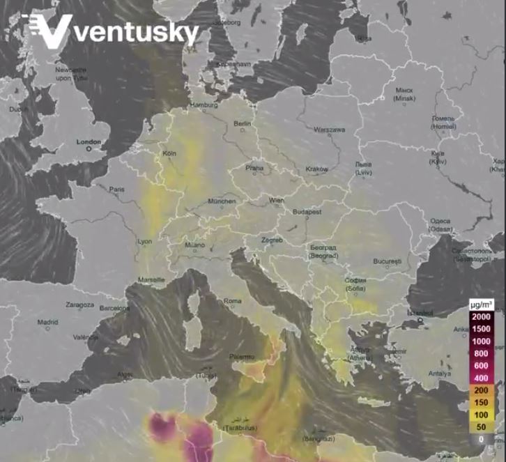 Новая угроза с юга: что уже в ближайшее время накроет Европу и Украину - фото 2 Новая угроза с юга: что уже в ближайшее время накроет Европу и Украину - фото 2