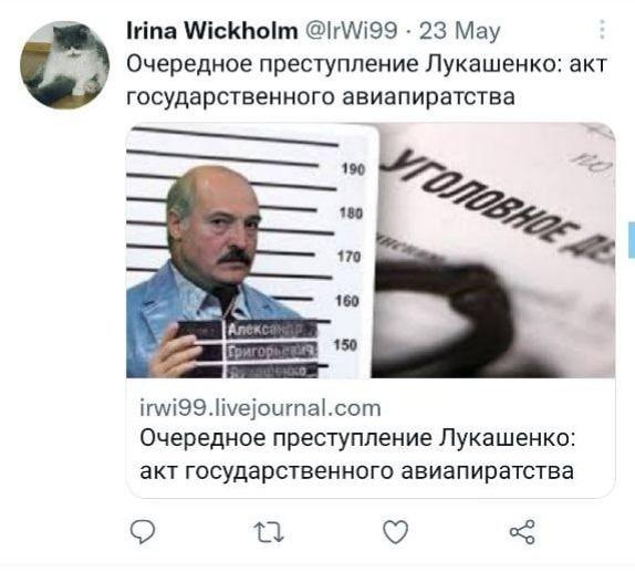 Россиянка получила тюремный срок в Беларуси за твит о Лукашенко: что она написала - фото 2