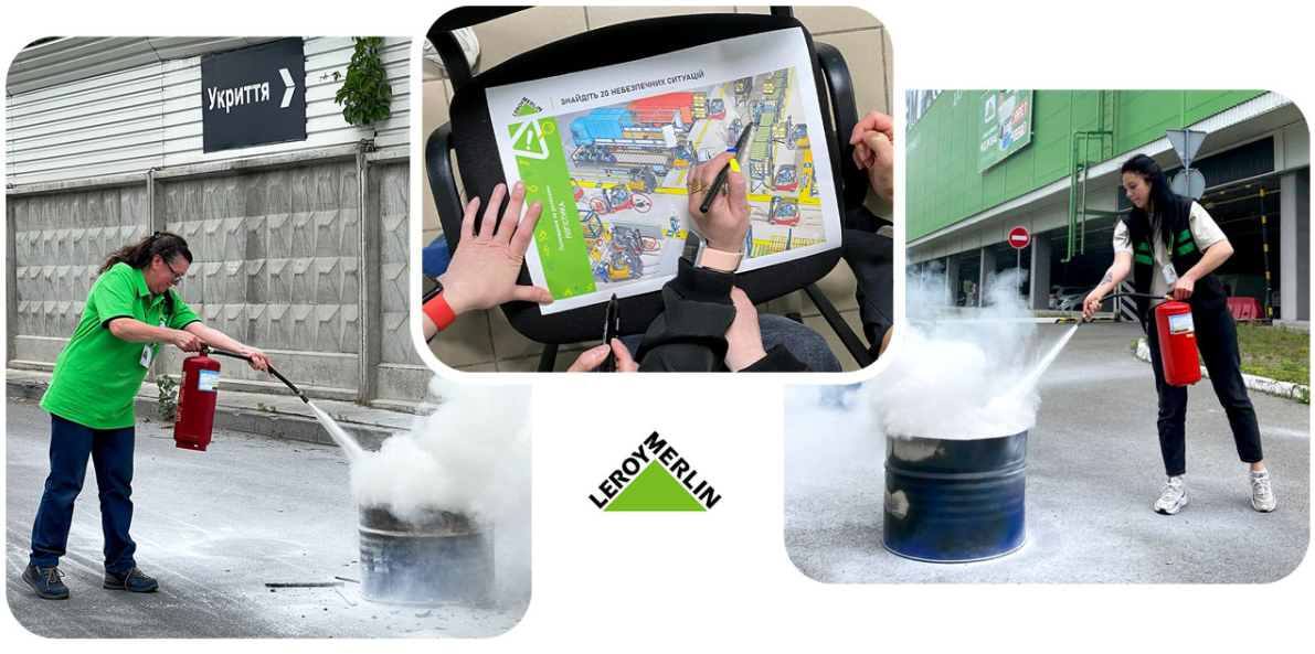 Safety Days в сети строительных гипермаркетов. Прессслужба ЛЕРУА МЕРЛЕН УКРАИНА Safety Days у мережі будівельних гіпермаркетів. Пресслужба ЛЕРУА МЕРЛЕН УКРАЇНА