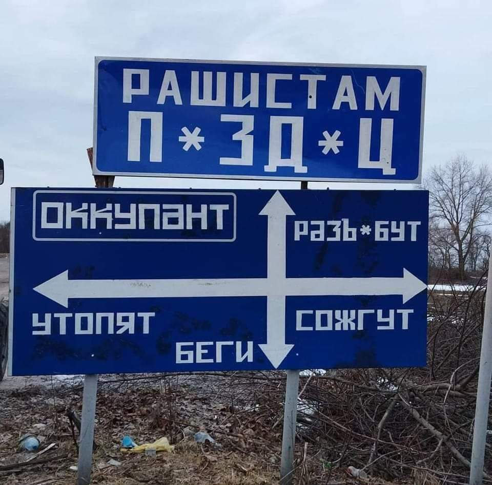 В Черниговской области для оккупантов установили новые дорожные знаки: какие направления они показывают - фото 2
