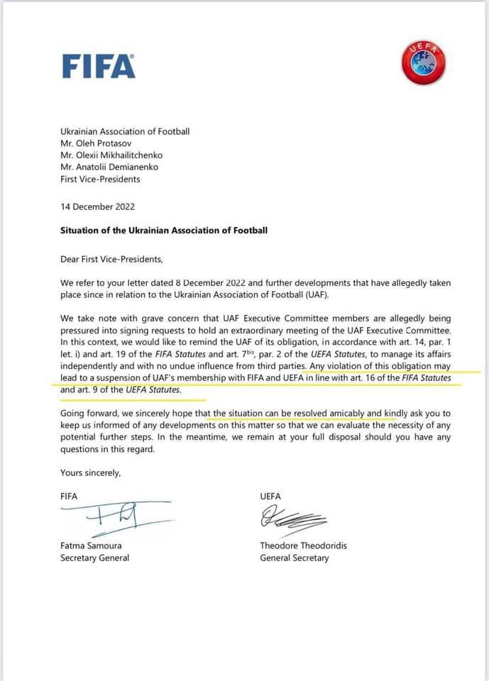 Стало известно об очередном предупреждении Шевченко: УЕФА неизменно против его «назначения» в УАФ - фото 2