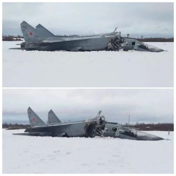 У Росії винищувач МіГ-31 розвалився на частини під час зльоту (ФОТО) - фото 2