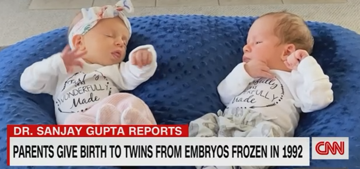 В США из замороженных 30 лет назад эмбрионов родились близнецы (ВИДЕО) - фото 2