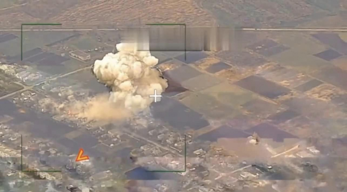 Загибель воїнів 128 бригади: росіяни опублікували відео ракетного удару - фото 5
