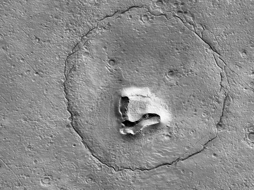 Ведмідь з Марсу. NASA опублікувало дивовижне фото - фото 2