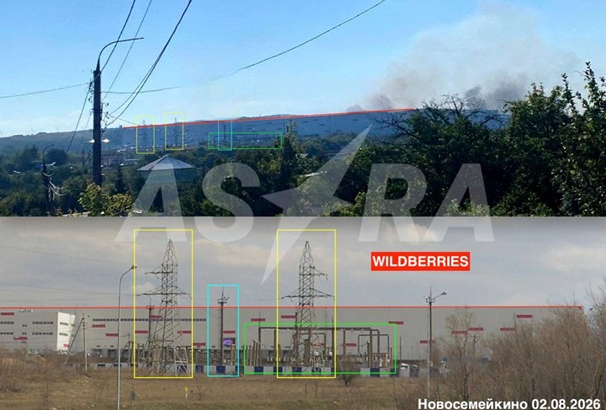 Уже 10 склад WB: дроны атаковали гигантский хаб Wildberries в РФ с Z-символикой (ФОТО) - фото 2 Уже 10 склад WB: дроны атаковали гигантский хаб Wildberries в РФ с Z-символикой (ФОТО) - фото 2
