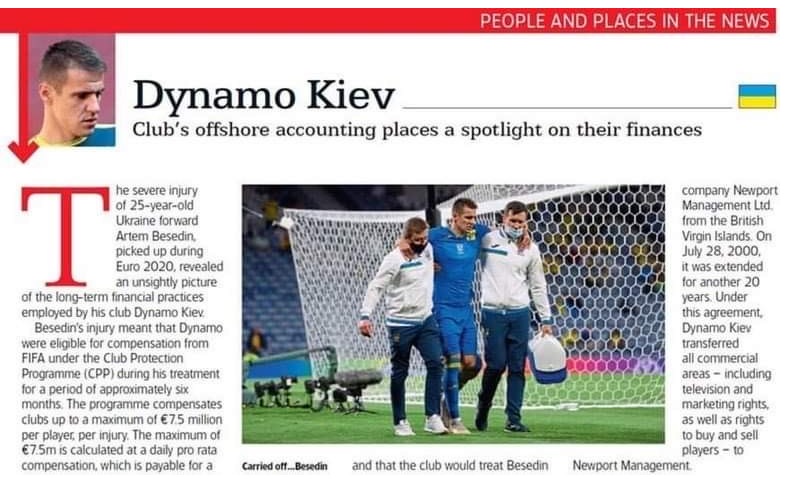 Розслідування підтвердило справжність фактів статті у World Soccer про офшори «Динамо», - Задерновський - фото 2