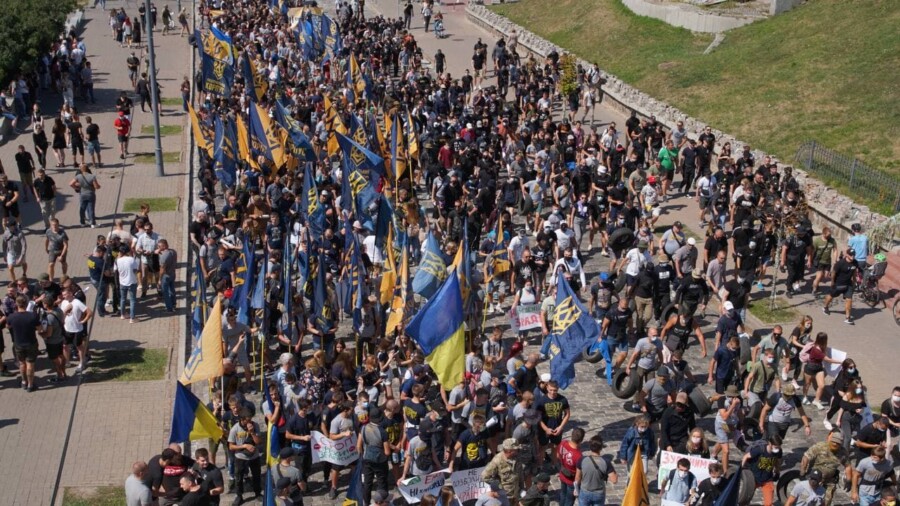 Нацкорпус анонсирует новые протесты против политики власти - фото 5