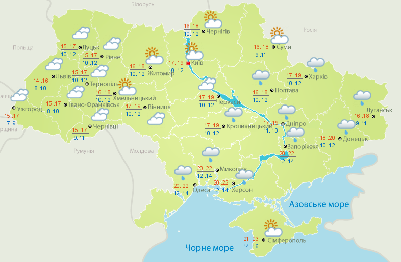 Погода в Україні: хто опиниться в епіцентрі дощів - фото 2