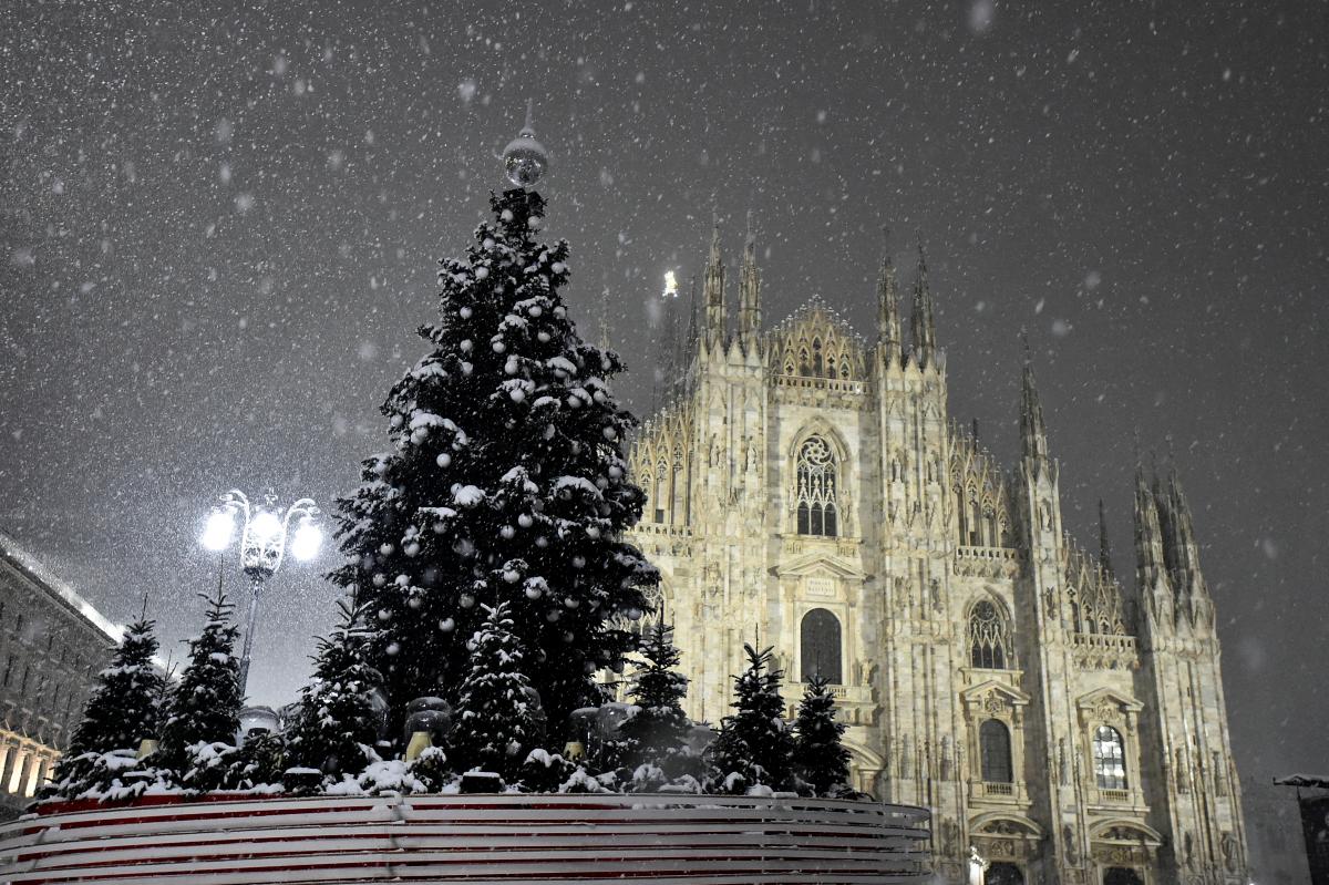 У Мілані випав сніг - неймовірно красиві фото - фото 5