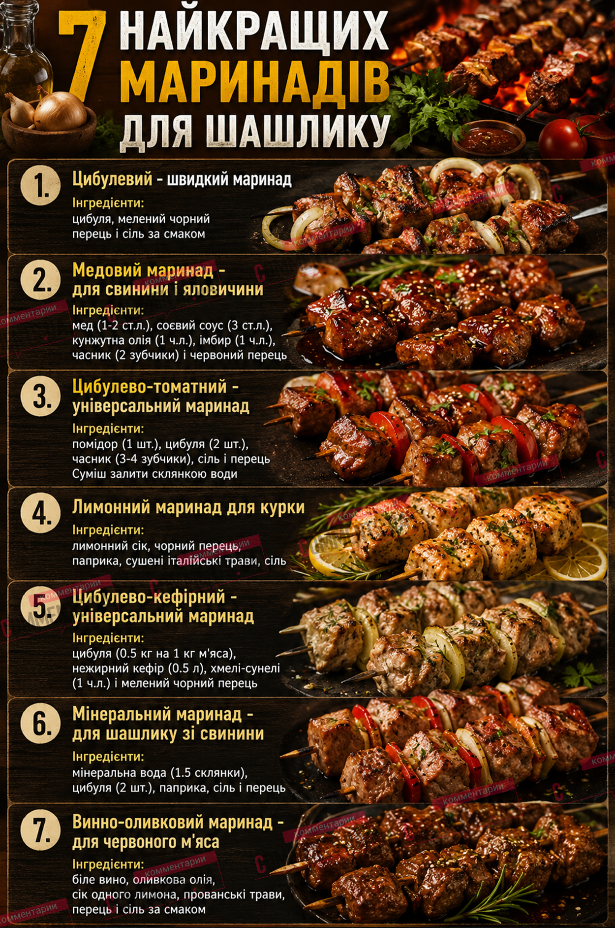Секрет идеального шашлыка раскрыт: какие маринады сделают мясо сочным, гости будут просить добавки