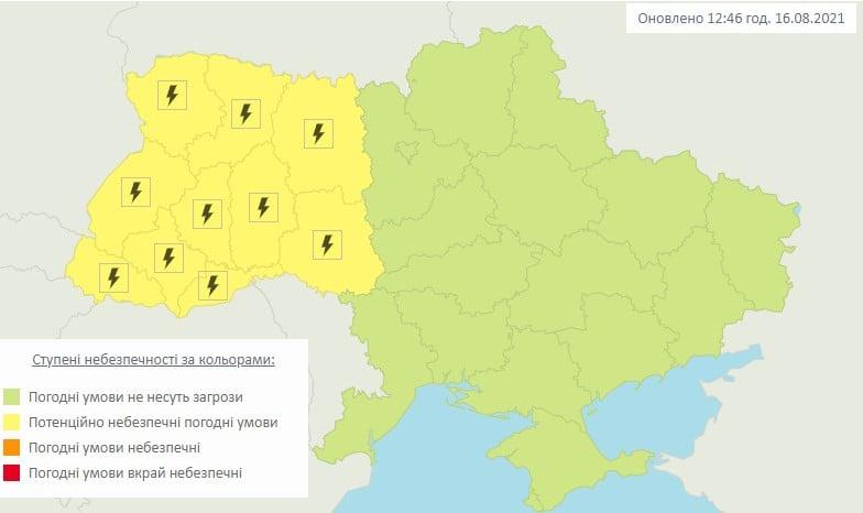 Штормове попередження в Україні: кілька областей накриють блискавки - фото 2