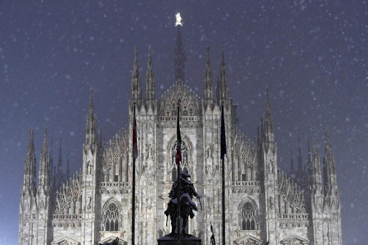 У Мілані випав сніг - неймовірно красиві фото - фото 4