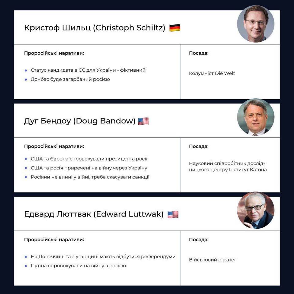 Працюють на Путіна: в РНБО опублікували список західних політиків, які просувають російські наративи - фото 6