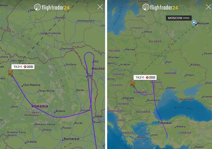 Странный полет пассажирского самолета с россиянами: он чуть не залетел в Украину - фото 2