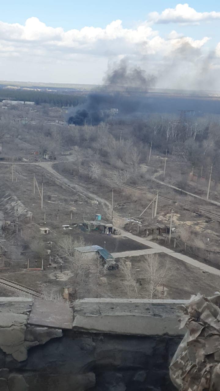 На Луганщині бойовики підірвали АЗС (ФОТО) - фото 2