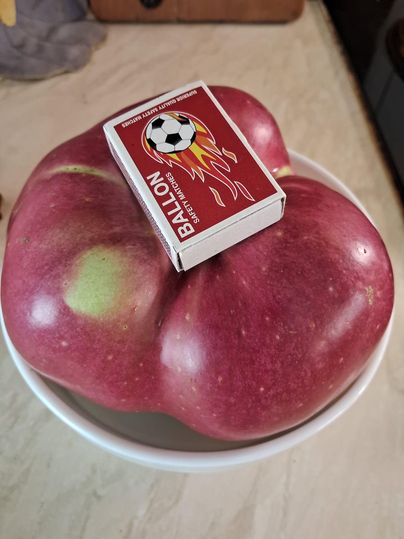 Размером с арбуз: киевлянин вырастил самое большое яблоко в Украине (ФОТО) - фото 2