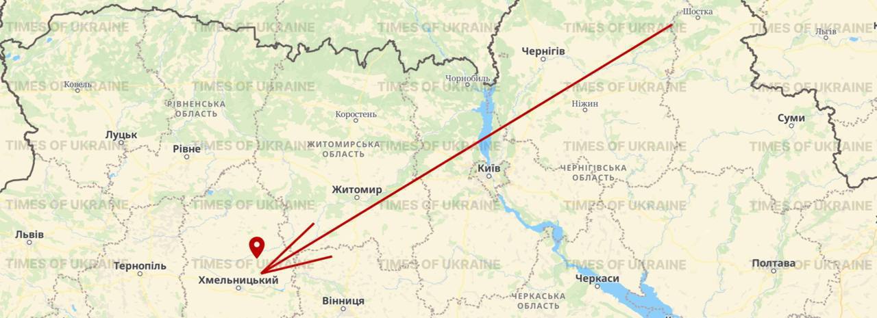 Пуски «Кинджалів» по Україні: куди окупанти кинули ракети - фото 2 Пуски «Кинджалів» по Україні: куди окупанти кинули ракети - фото 2