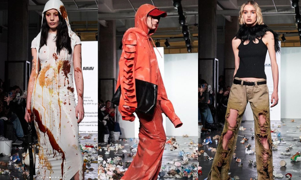 На неделе моды в Италии моделей массово забросали мусором: что стало причиной - фото 2