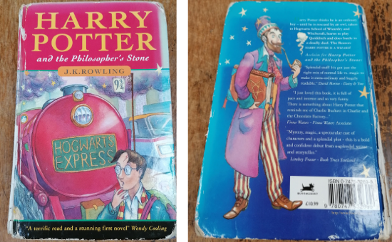 Гарри Поттер продал редкую книгу Джоан Роулинг за 37 тысяч долларов - фото 4