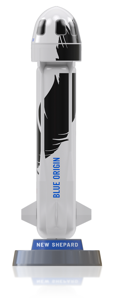 Миниатюрную копию ракеты, на которой Джефф Безос летал в космос, продают за 69 долларов - фото 2