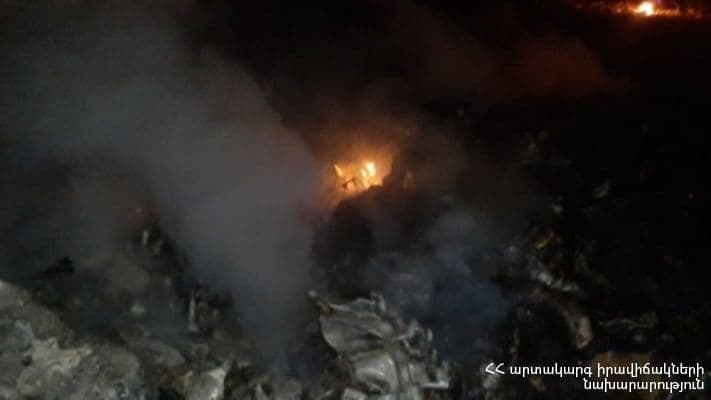 Появилось видео сбития российского вертолета Ми-24 в Армении - фото 2