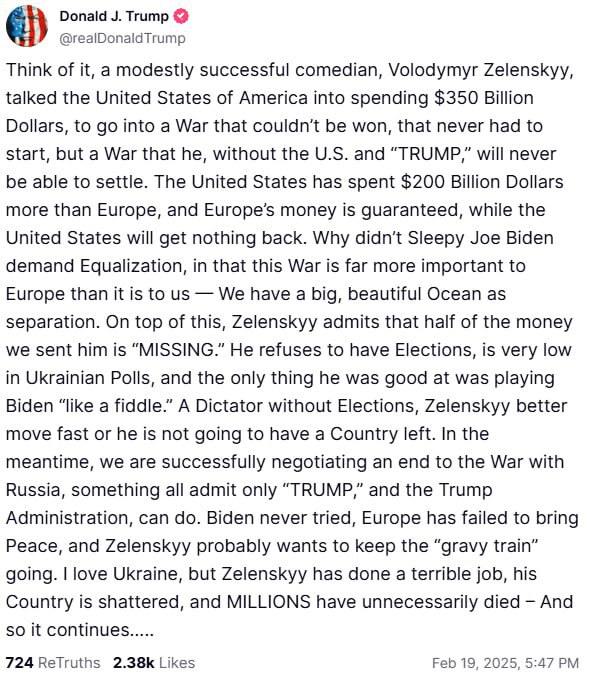 Трамп обрушився на Зеленського з погрозами та висунув нові звинувачення: що він робив із Байденом - фото 2