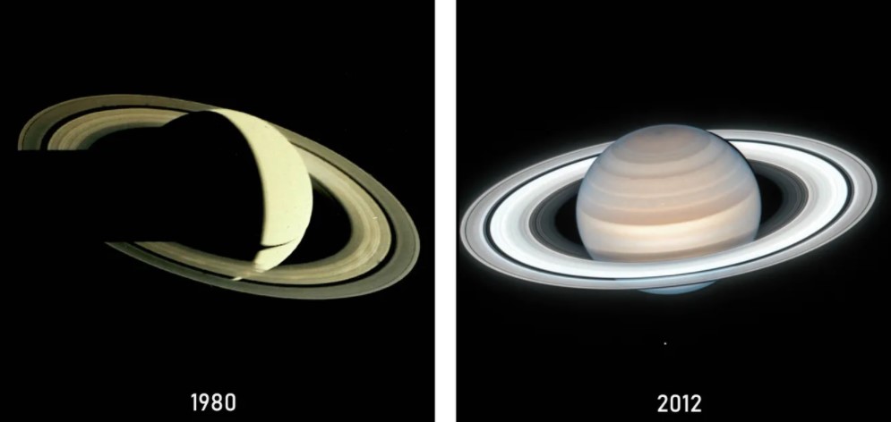 Тоді і зараз: як виглядають перші і останні знімки планет - фото 6