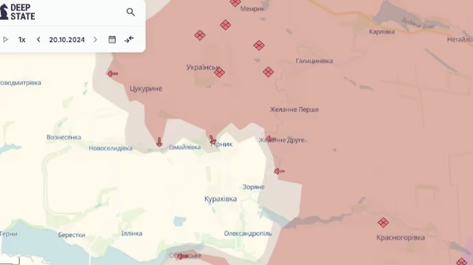 РФ прорвался вперед сразу в двух областях и есть угроза под Курском: карта DeepState - фото 2